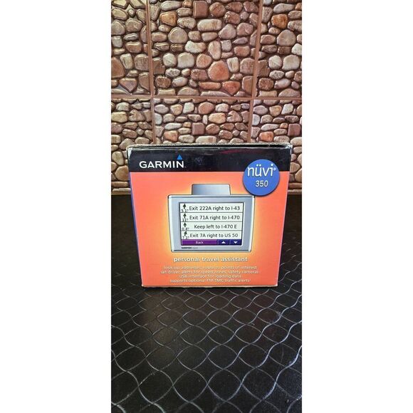 Garmin Nuvi 350 Portable GPS Navigator  Personal Travel Assistant - Picture 2 of 6